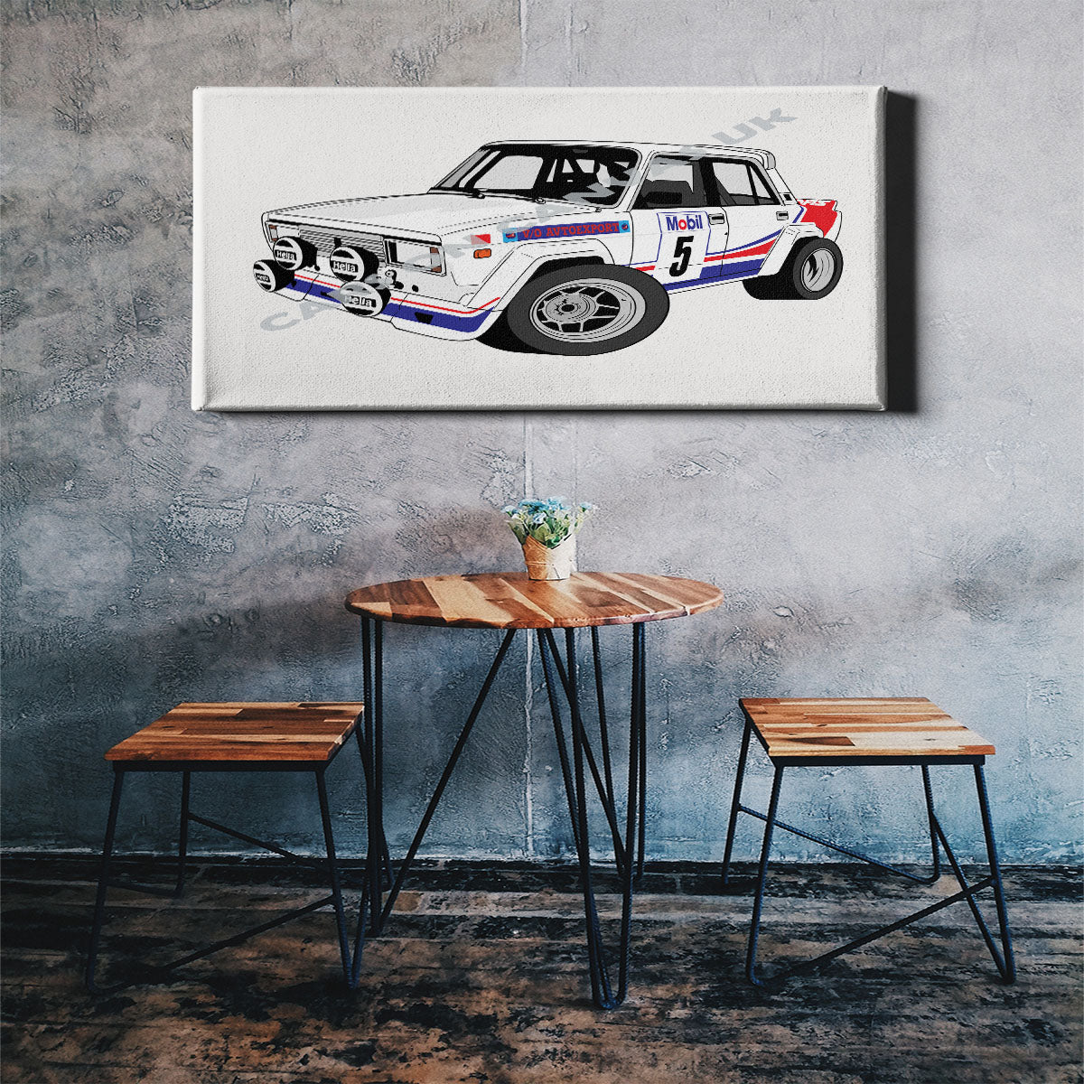 CAR-TOON Personalised Canvas