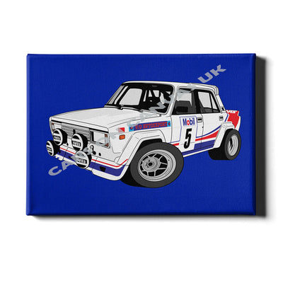 CAR-TOON PERSONALISED CANVAS